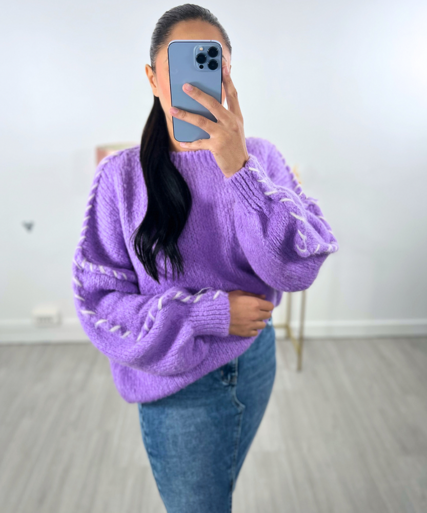 Pull Mohair - Lilas